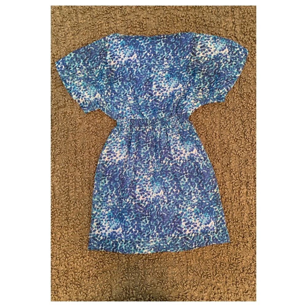 Jessica Howard Blue Watercolor Dress